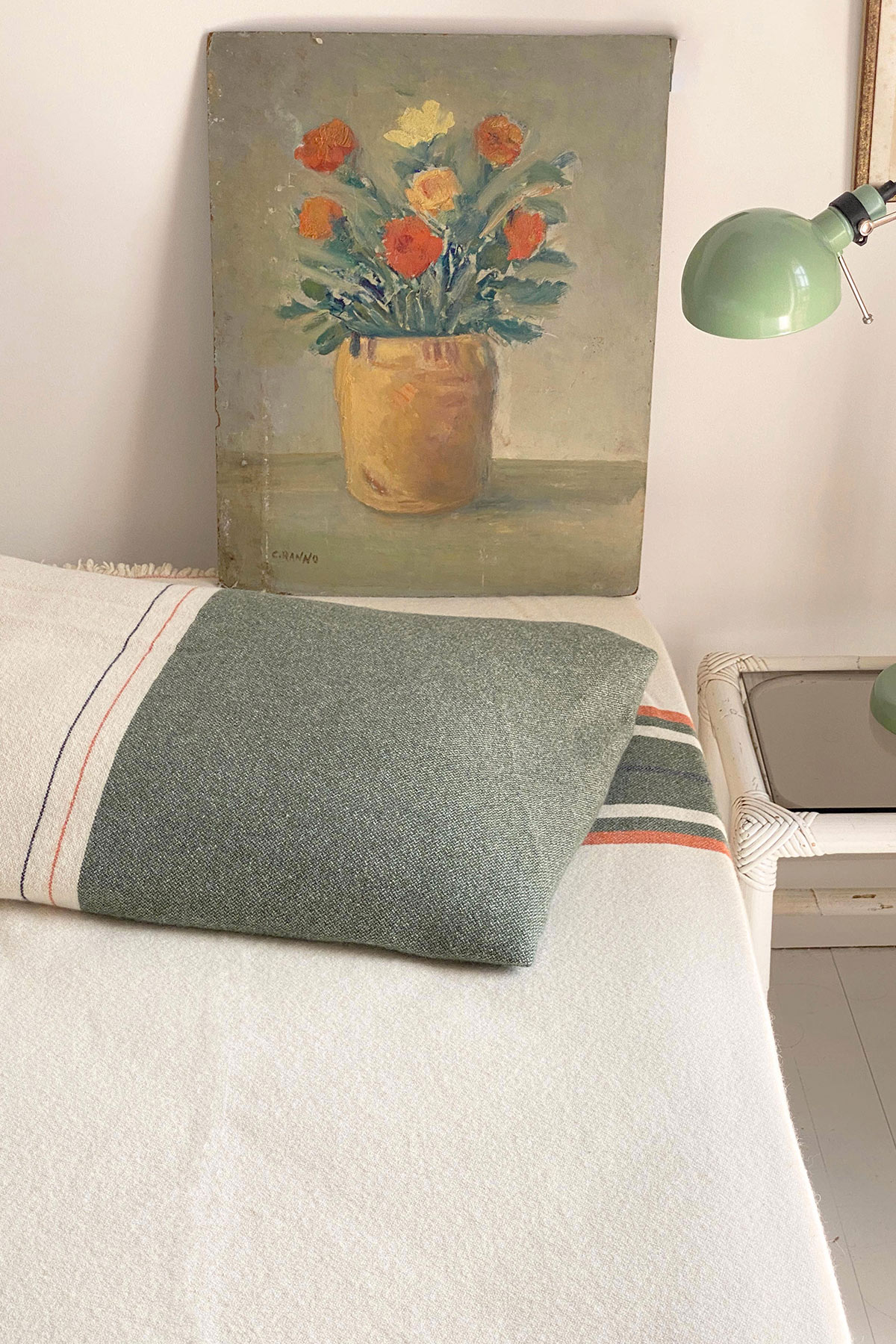 Coussin parc de la vanoise en laine recyclée Coussin parc de la vanoise en laine recyclée