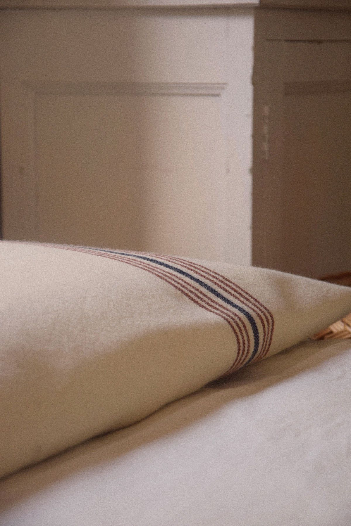 Couverture parc naturel des landes en laine recyclée