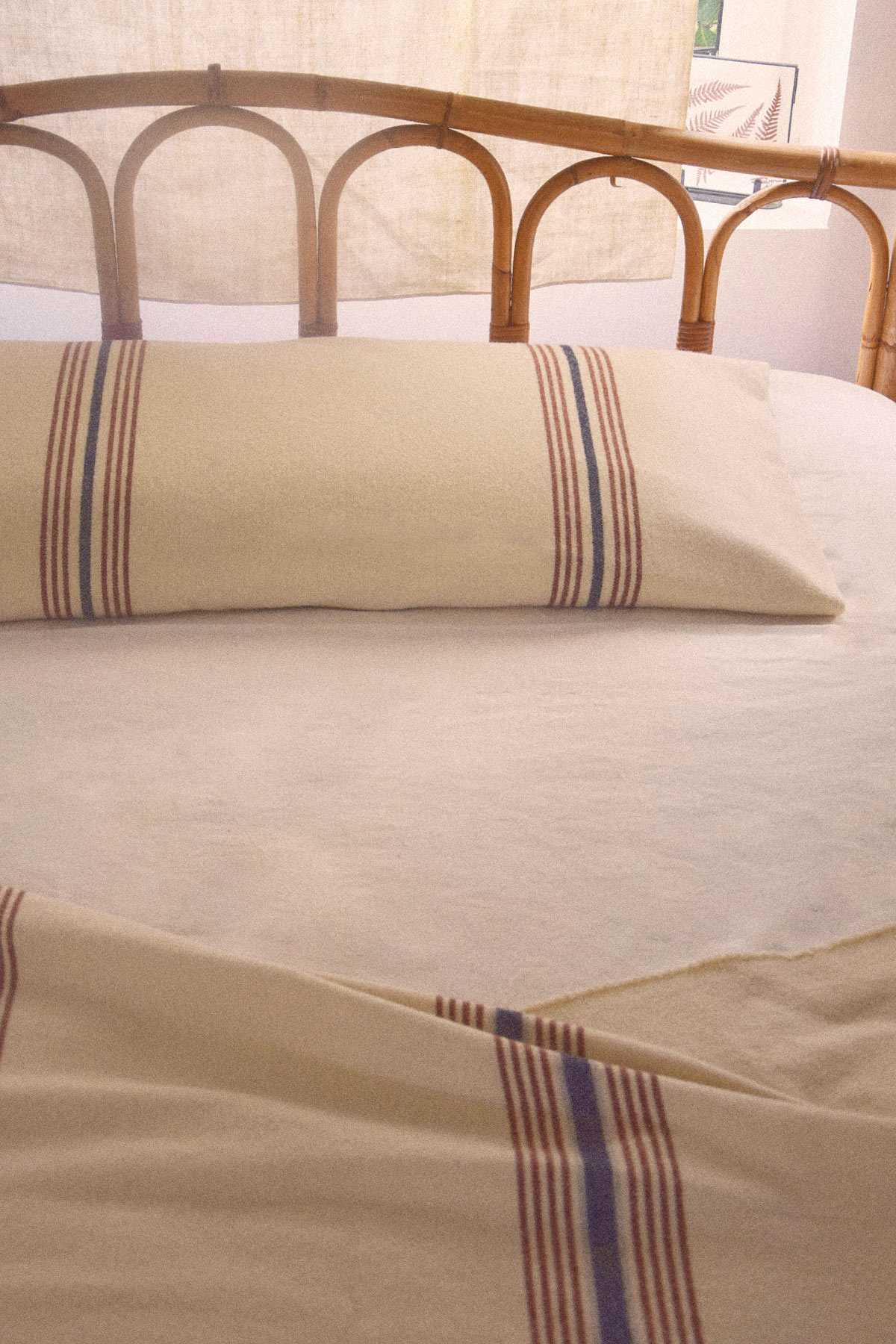 Couverture parc naturel des landes en laine recyclée