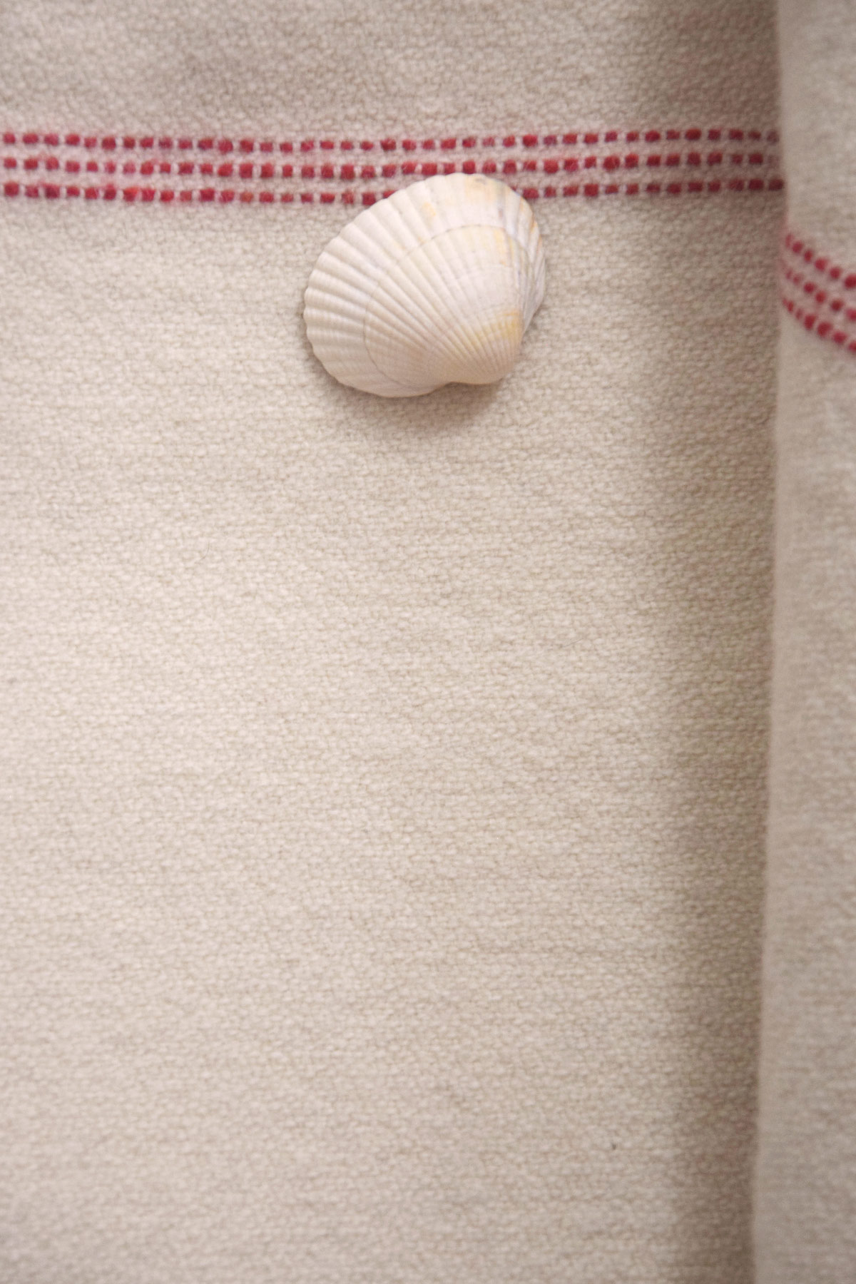 Coussins algue rouge en laine recyclée Coussins algue rouge en laine recyclée